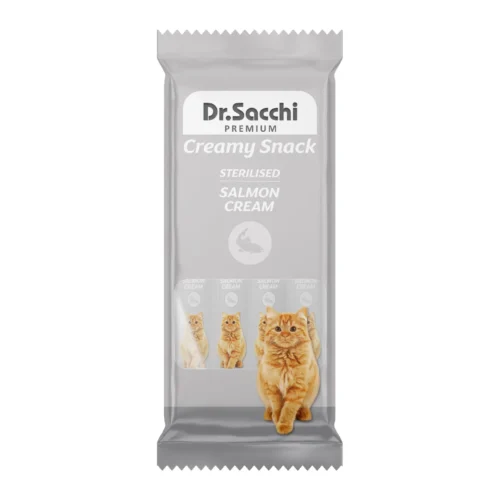 dr sacchi creamy somon kedi ödül 4lü paket